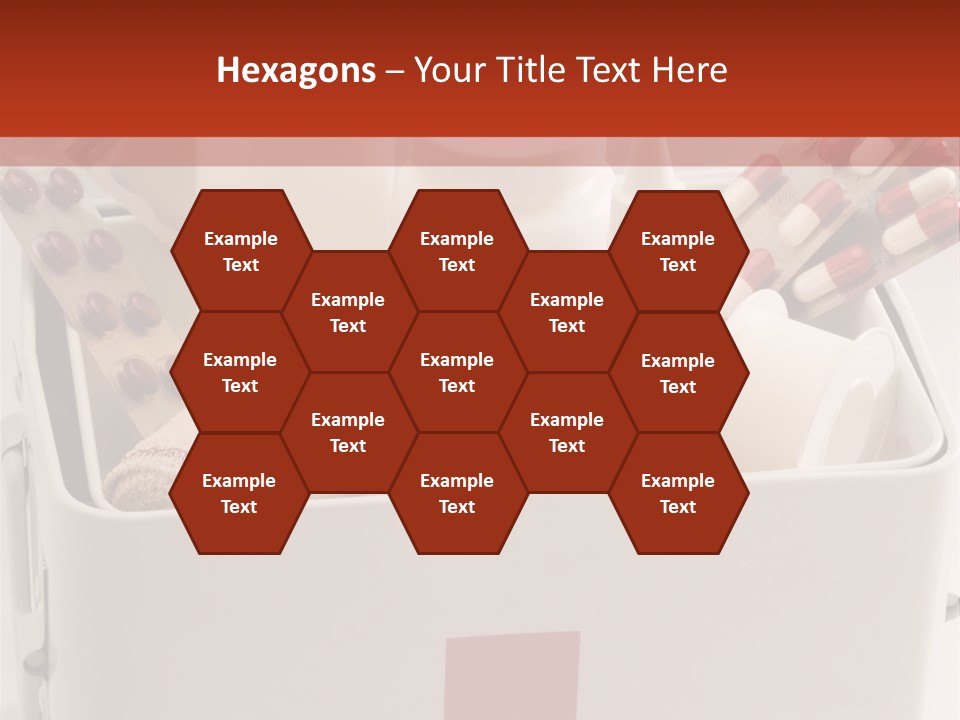 Wellness Studio Shot First Aid Box PowerPoint Template