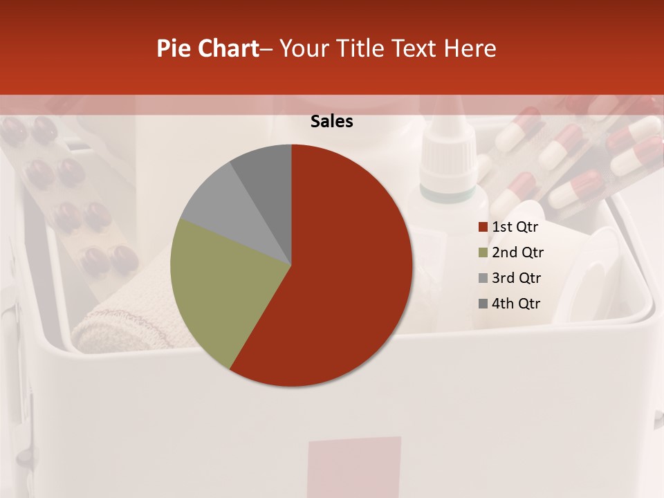 Wellness Studio Shot First Aid Box PowerPoint Template