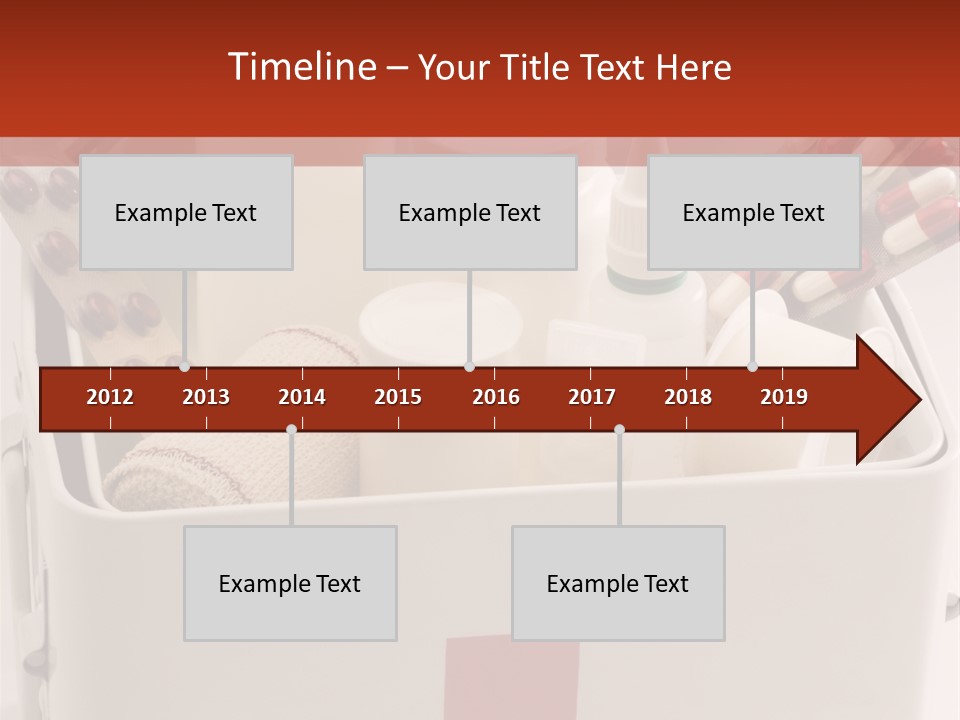 Wellness Studio Shot First Aid Box PowerPoint Template