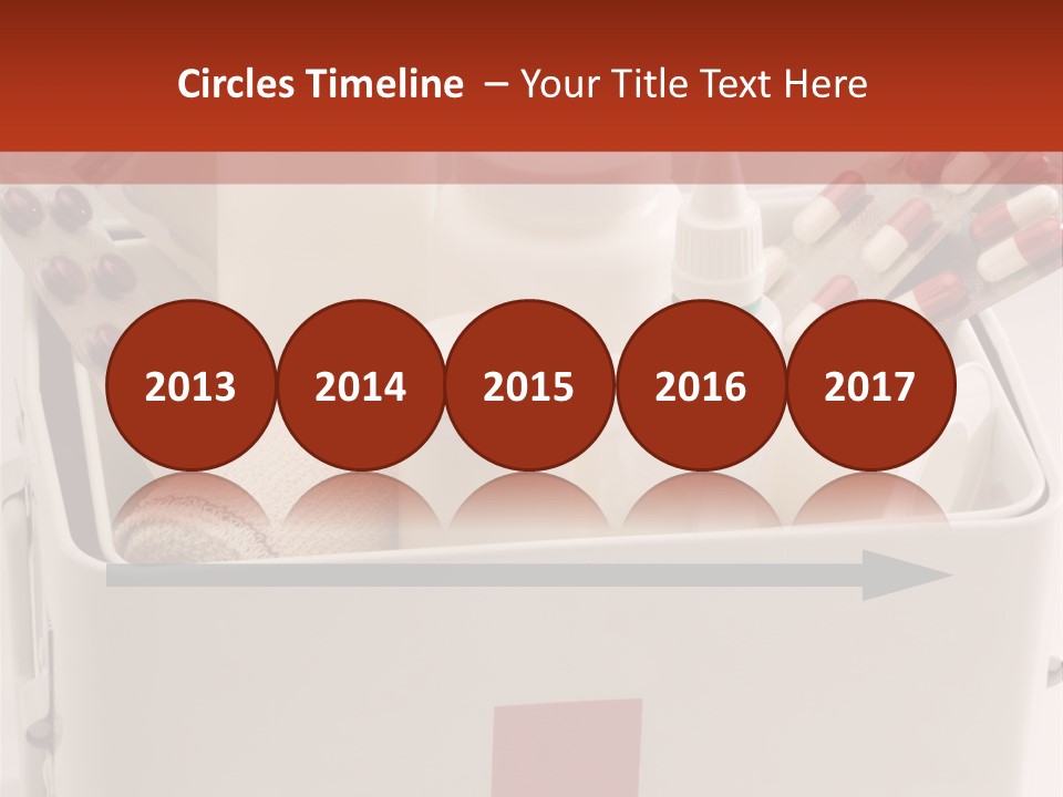 Wellness Studio Shot First Aid Box PowerPoint Template