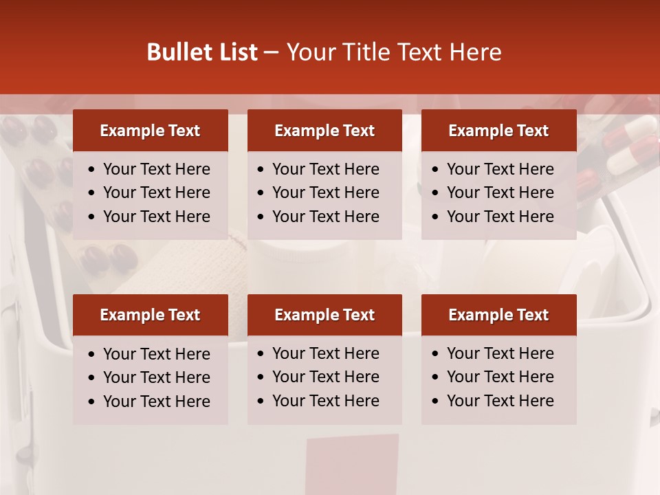 Wellness Studio Shot First Aid Box PowerPoint Template