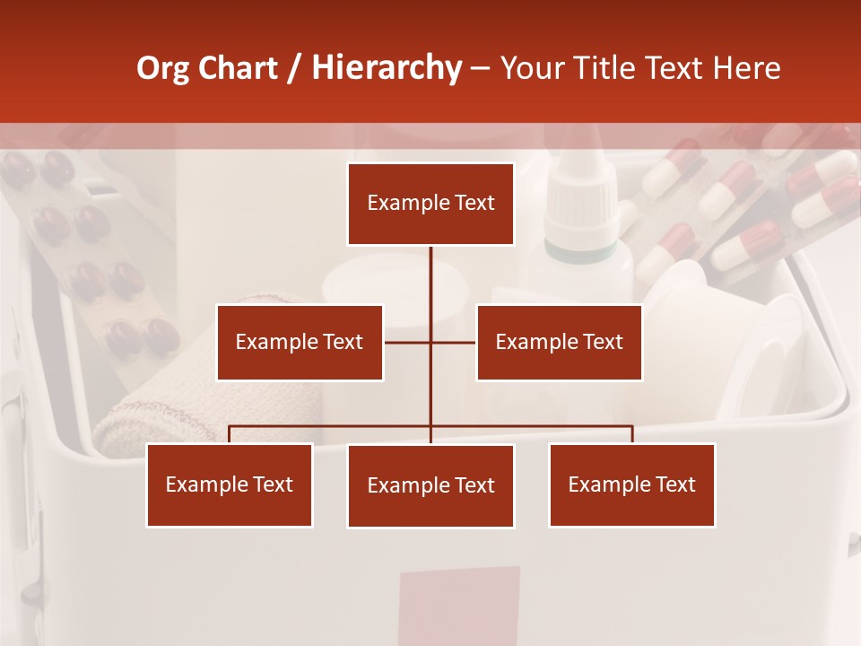 Wellness Studio Shot First Aid Box PowerPoint Template