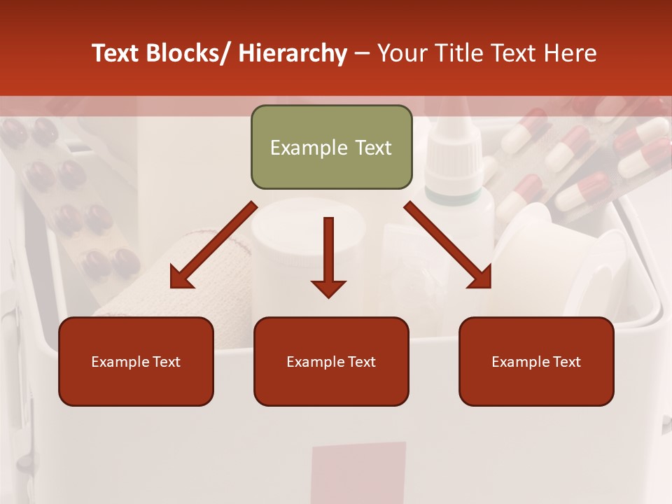 Wellness Studio Shot First Aid Box PowerPoint Template