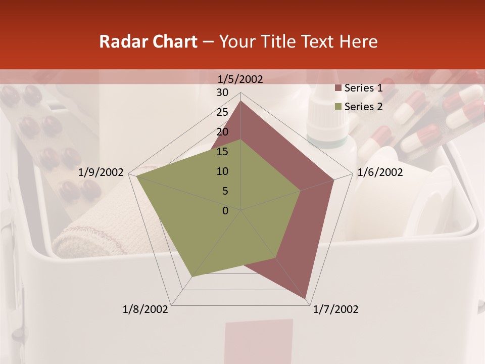 Wellness Studio Shot First Aid Box PowerPoint Template