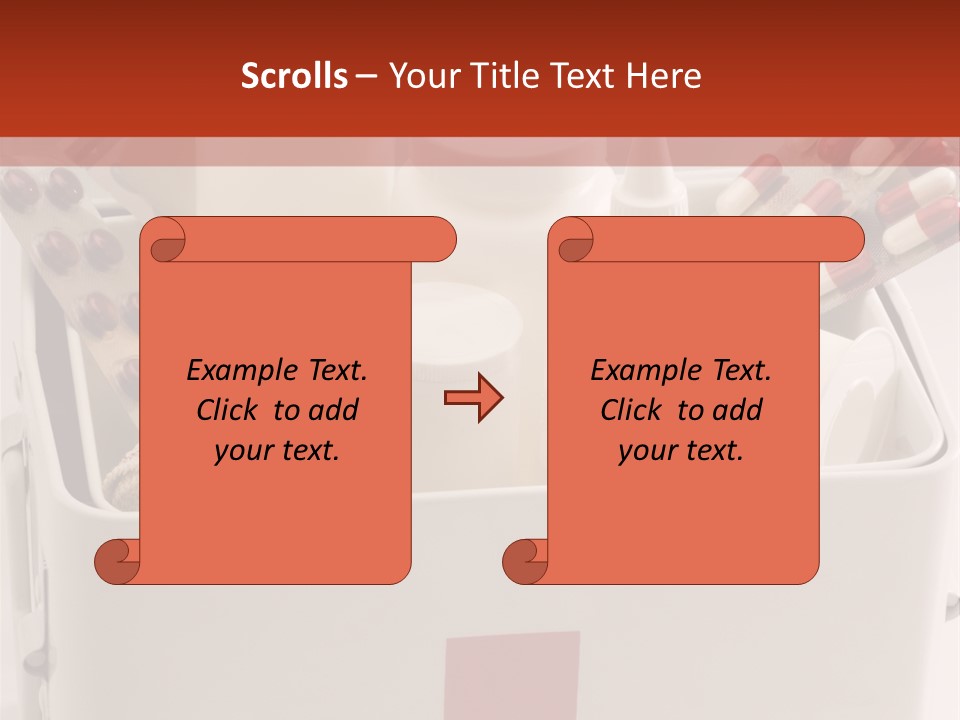 Wellness Studio Shot First Aid Box PowerPoint Template