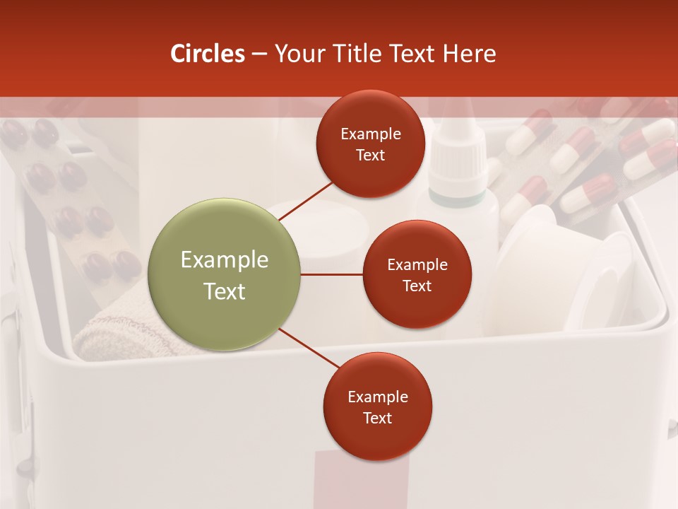 Wellness Studio Shot First Aid Box PowerPoint Template