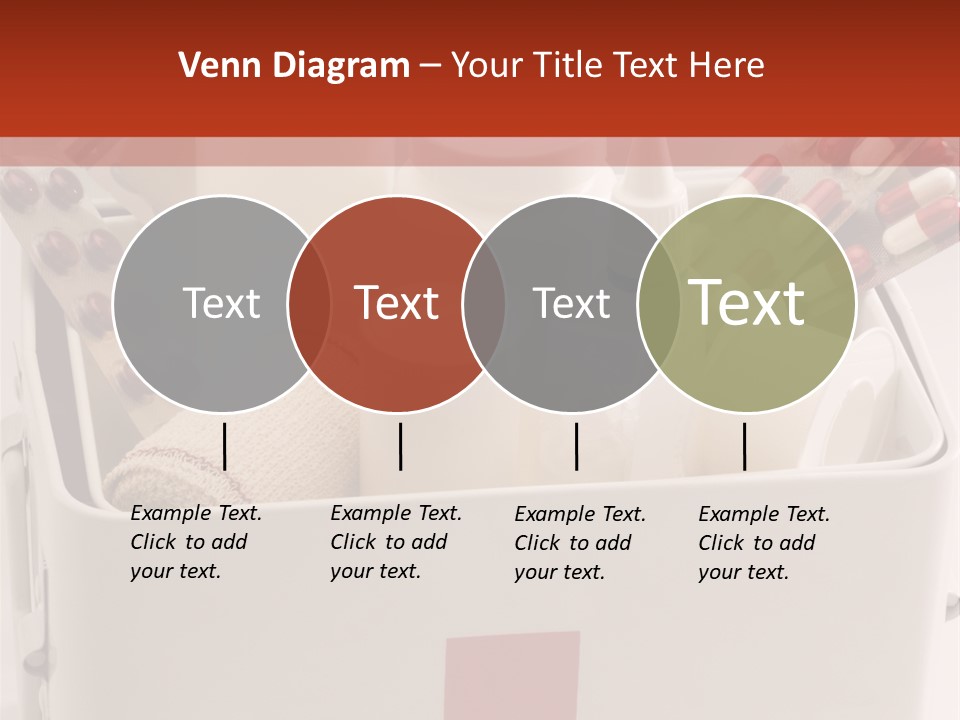 Wellness Studio Shot First Aid Box PowerPoint Template