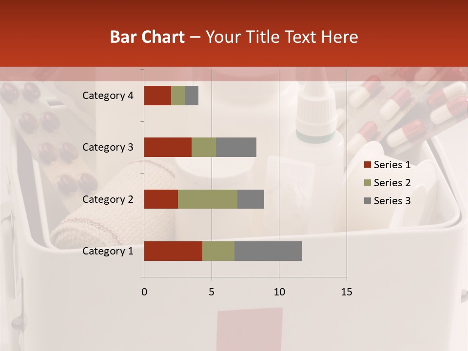 Wellness Studio Shot First Aid Box PowerPoint Template