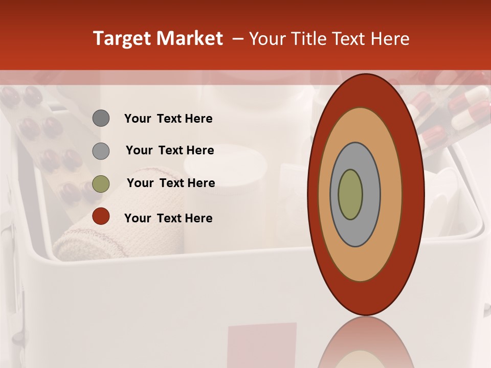 Wellness Studio Shot First Aid Box PowerPoint Template