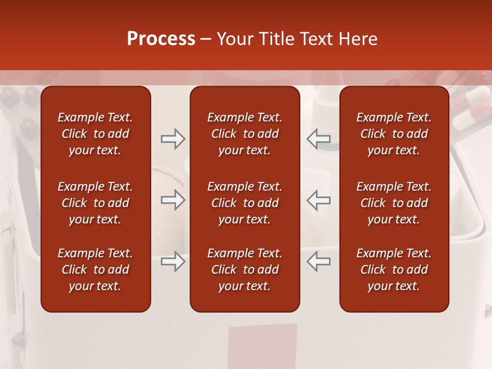 Wellness Studio Shot First Aid Box PowerPoint Template