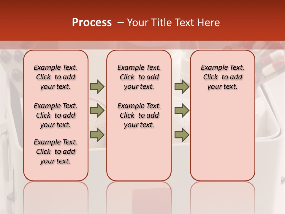 Wellness Studio Shot First Aid Box PowerPoint Template