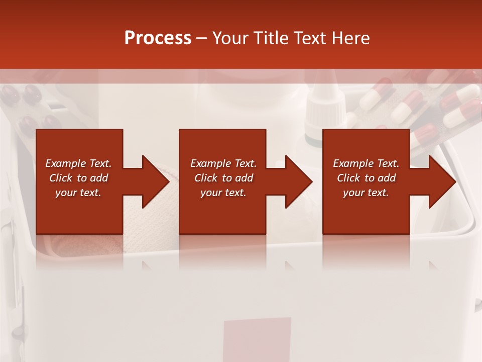 Wellness Studio Shot First Aid Box PowerPoint Template