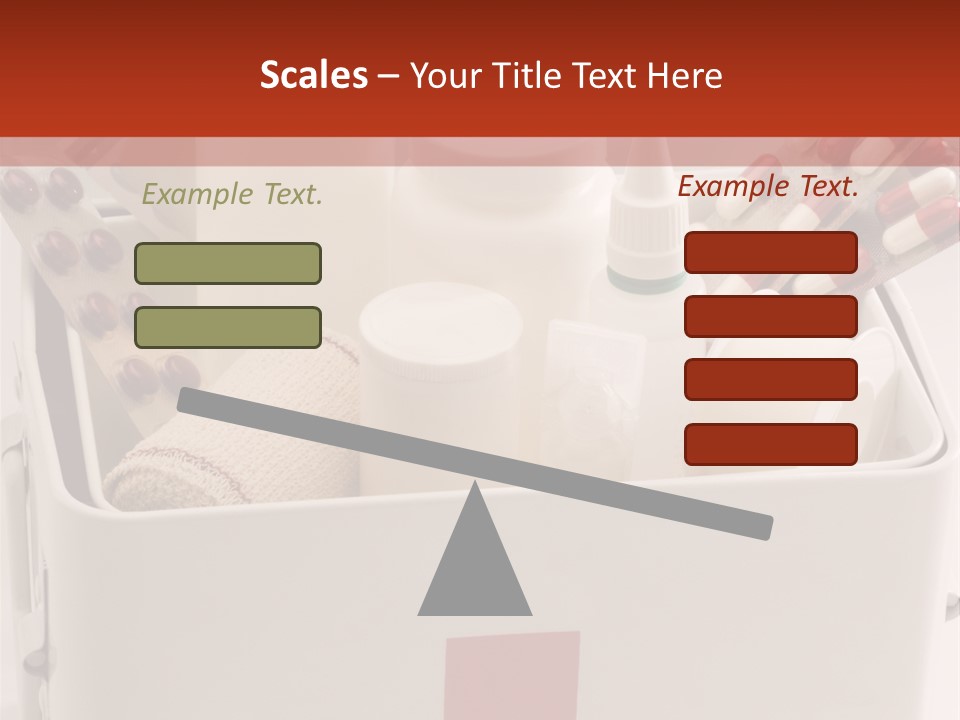Wellness Studio Shot First Aid Box PowerPoint Template