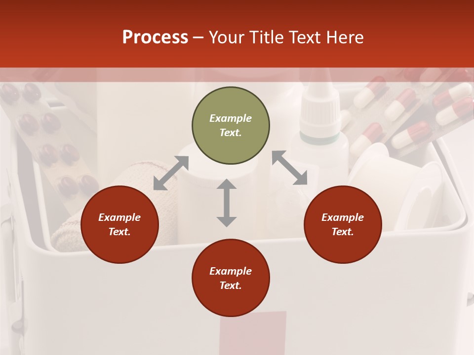 Wellness Studio Shot First Aid Box PowerPoint Template