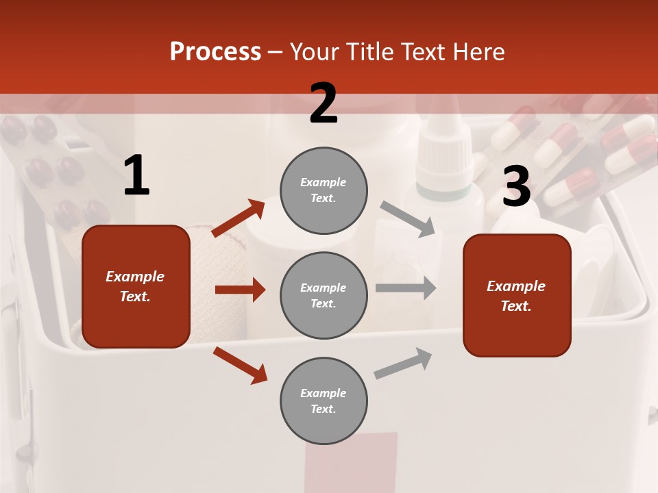 Wellness Studio Shot First Aid Box PowerPoint Template