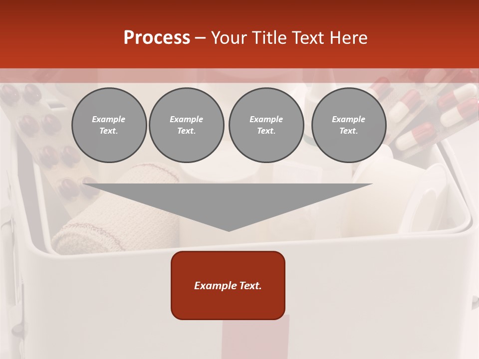 Wellness Studio Shot First Aid Box PowerPoint Template