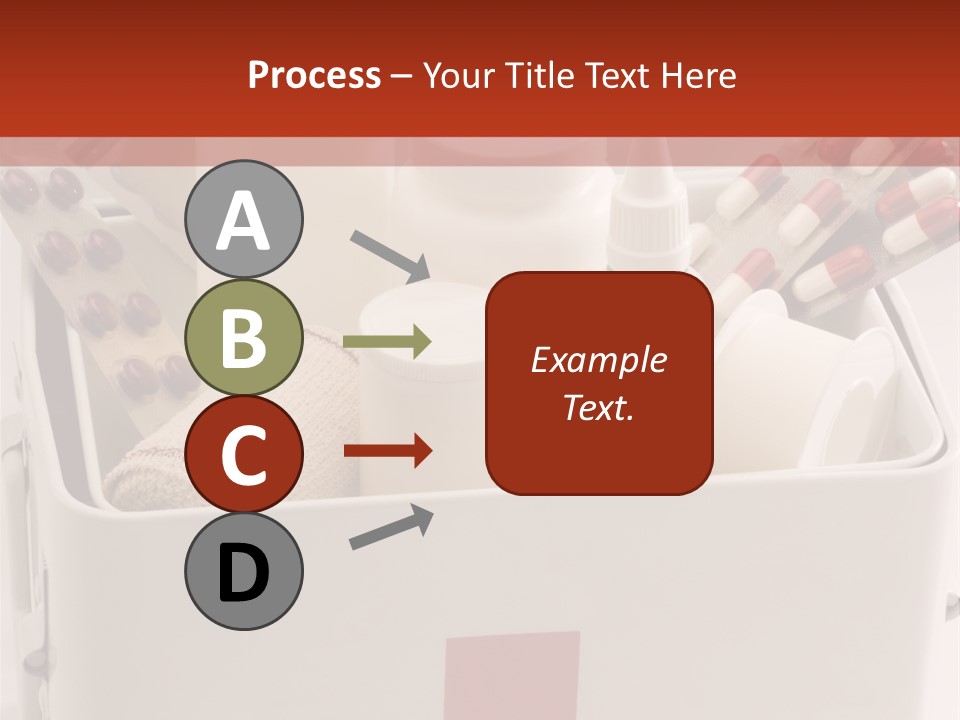 Wellness Studio Shot First Aid Box PowerPoint Template