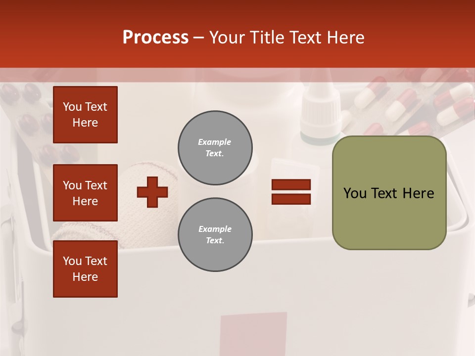 Wellness Studio Shot First Aid Box PowerPoint Template