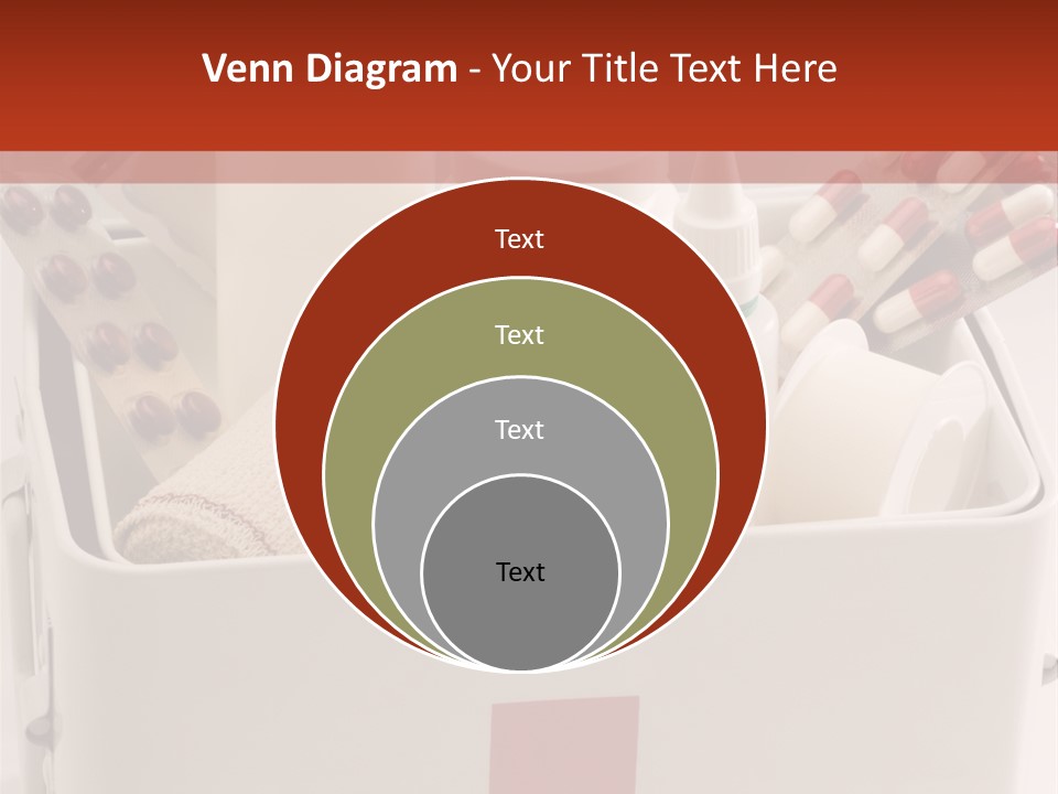 Wellness Studio Shot First Aid Box PowerPoint Template