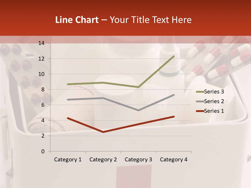 Wellness Studio Shot First Aid Box PowerPoint Template