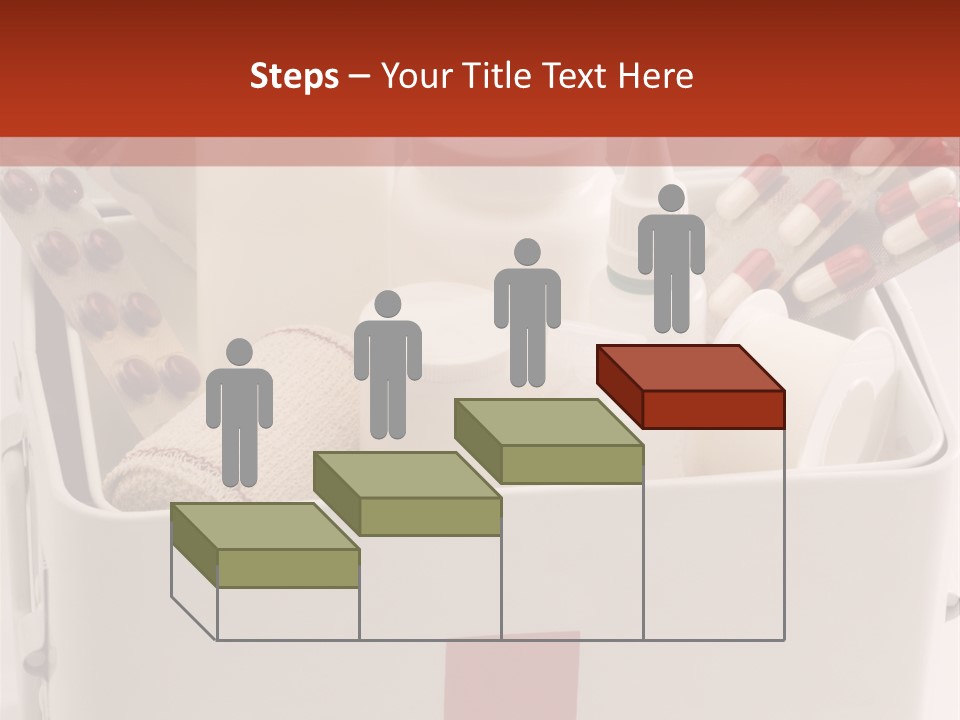 Wellness Studio Shot First Aid Box PowerPoint Template