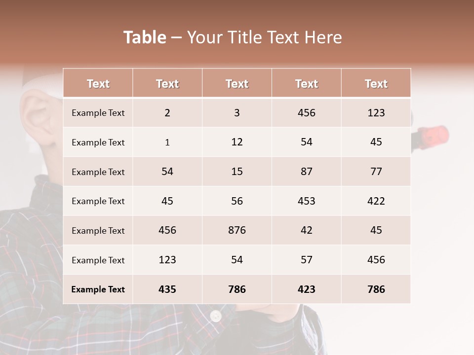Kid Rifle Child PowerPoint Template