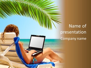 Blue Student Business PowerPoint Template