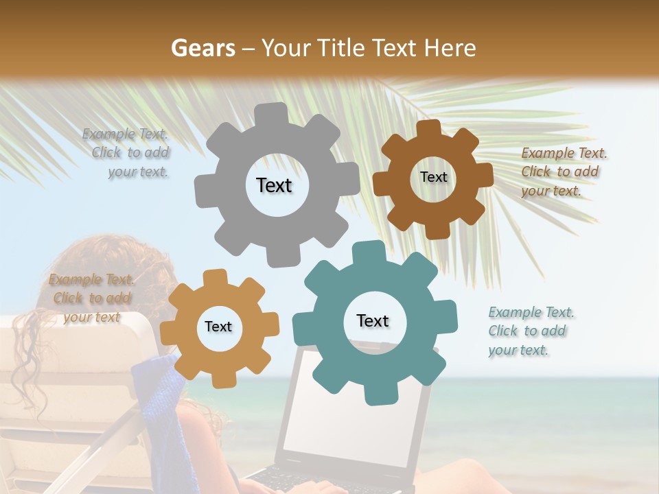 Blue Student Business PowerPoint Template