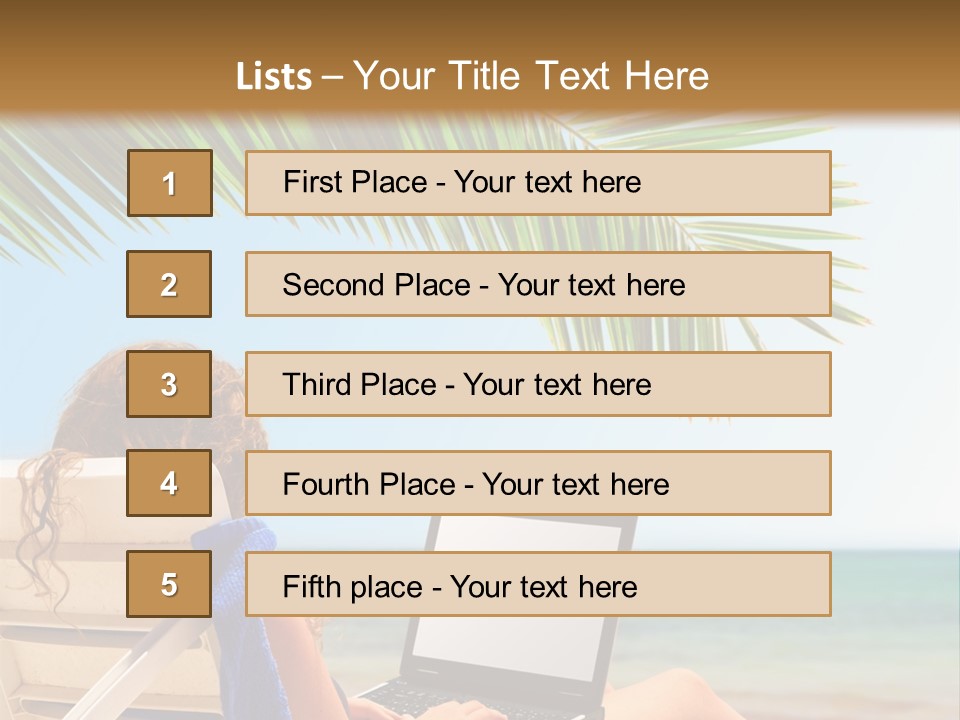 Blue Student Business PowerPoint Template