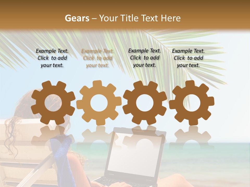 Blue Student Business PowerPoint Template