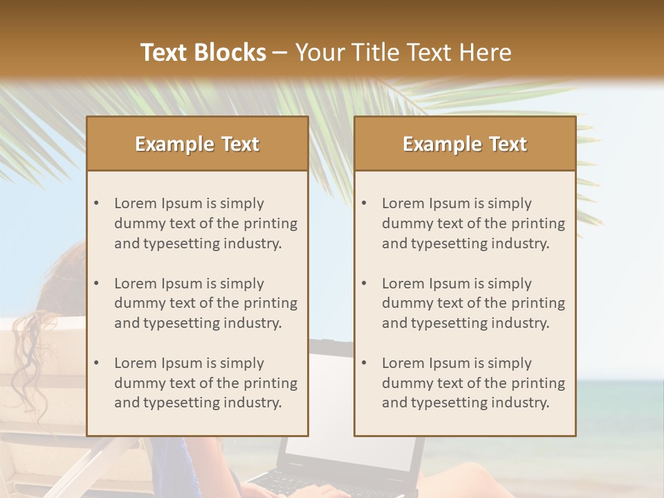 Blue Student Business PowerPoint Template