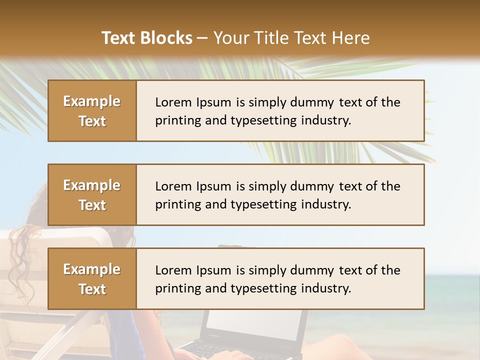 Blue Student Business PowerPoint Template