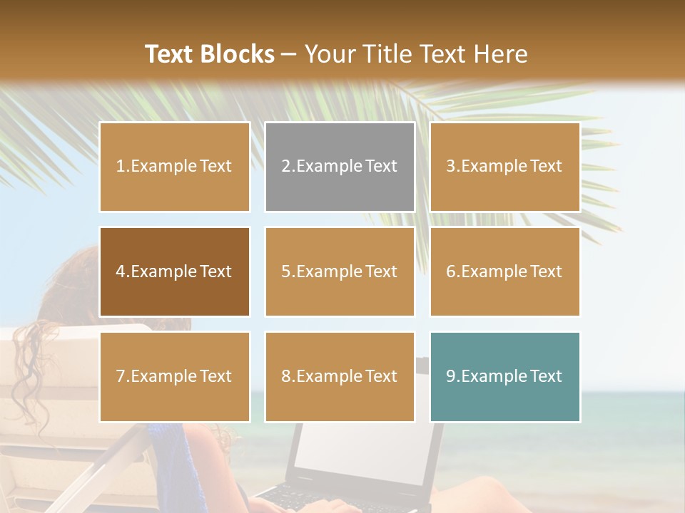 Blue Student Business PowerPoint Template