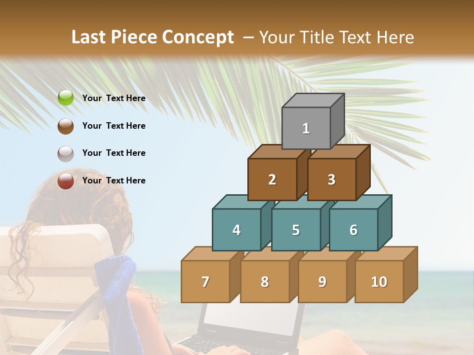 Blue Student Business PowerPoint Template