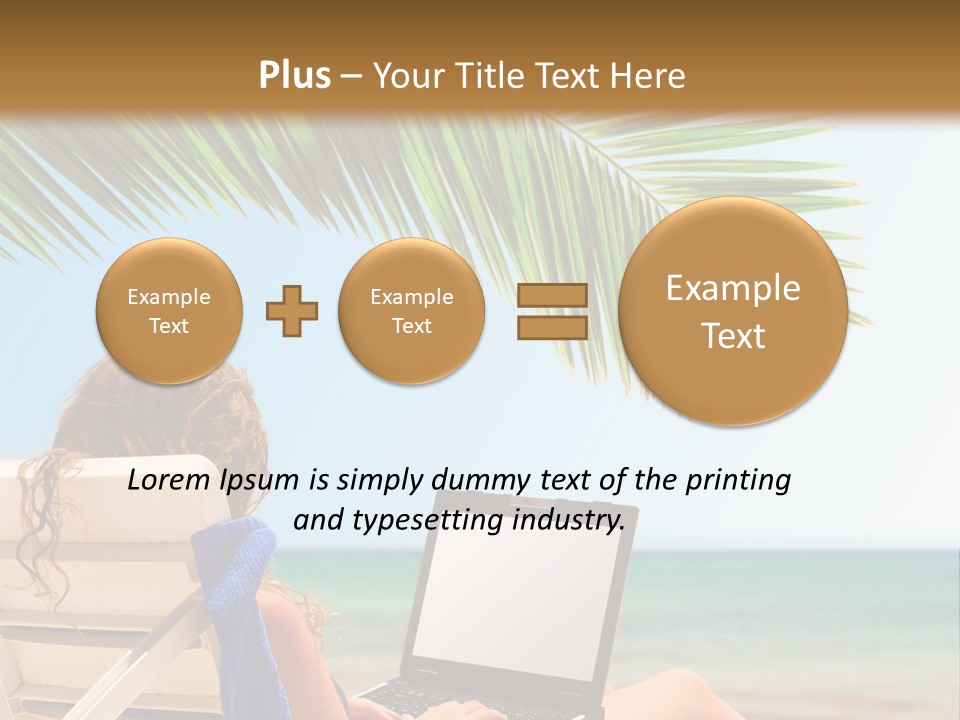 Blue Student Business PowerPoint Template