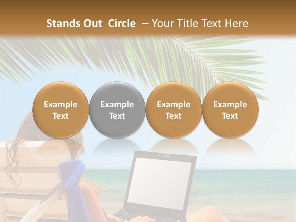 Blue Student Business PowerPoint Template