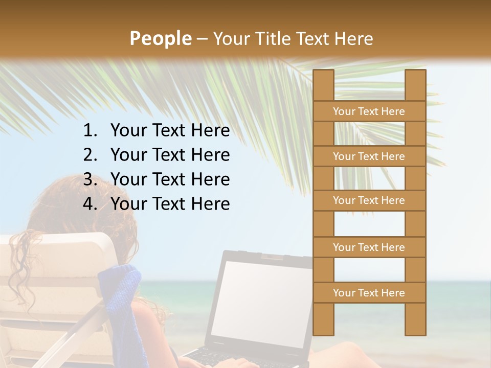 Blue Student Business PowerPoint Template