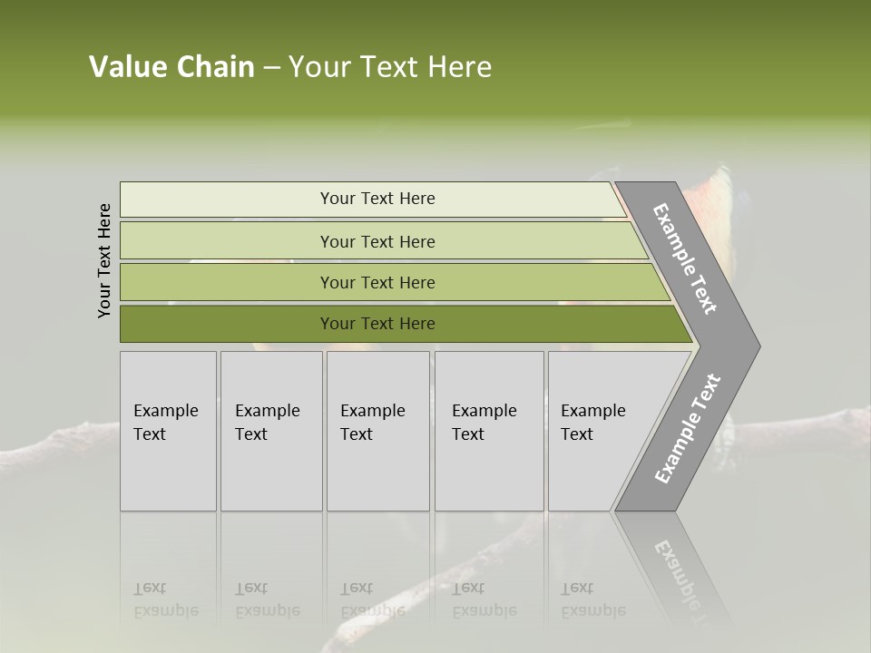A Couple Of Birds Sitting On Top Of A Tree Branch PowerPoint Template