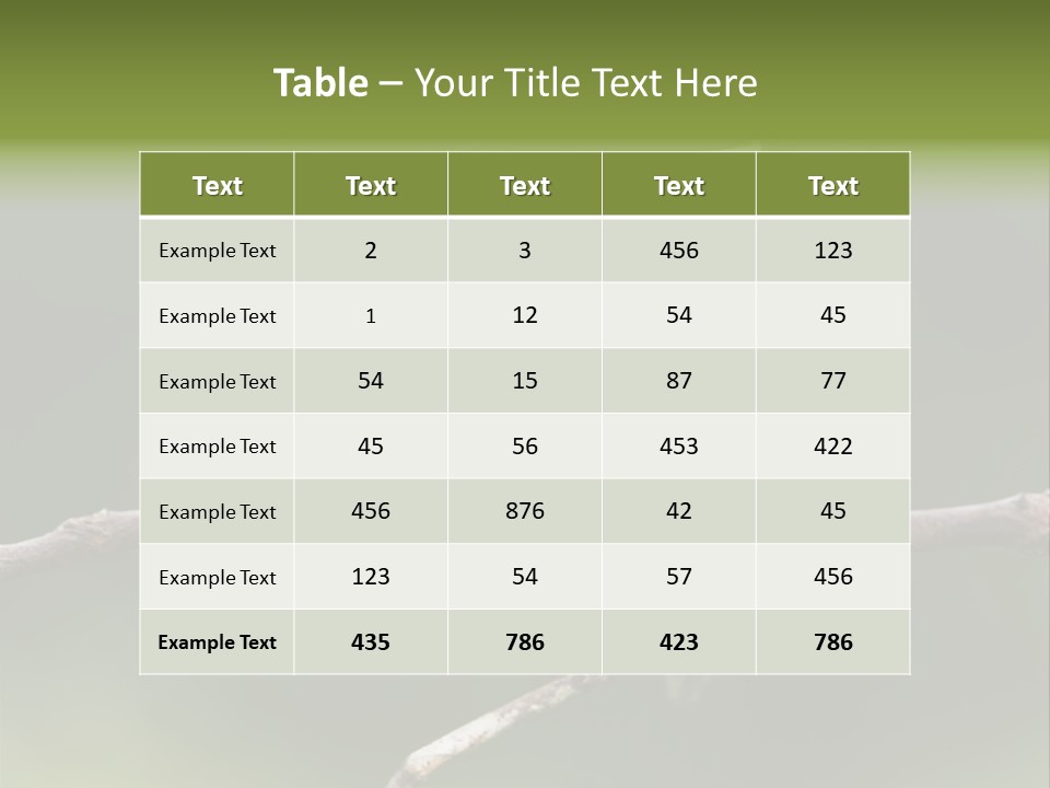 A Couple Of Birds Sitting On Top Of A Tree Branch PowerPoint Template