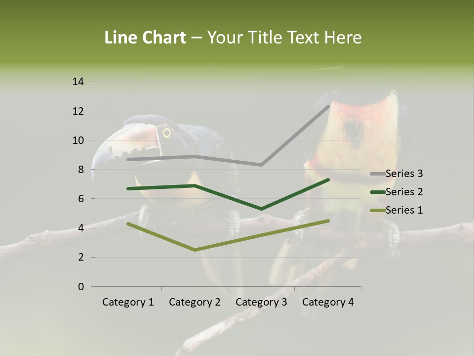 A Couple Of Birds Sitting On Top Of A Tree Branch PowerPoint Template