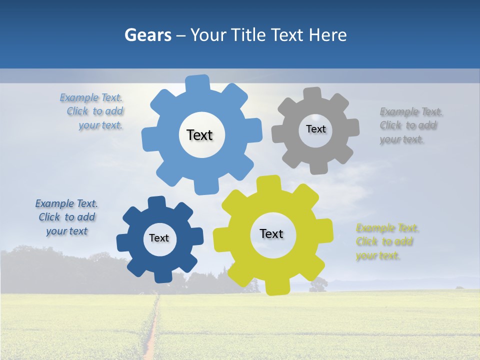 Farm Countryside Plantation PowerPoint Template