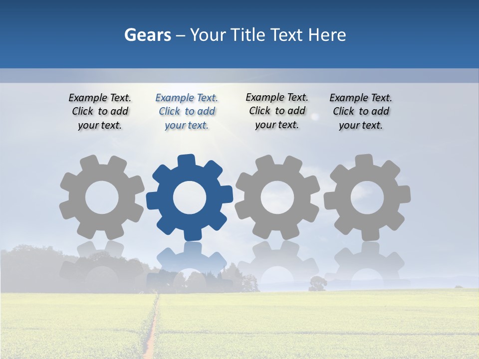 Farm Countryside Plantation PowerPoint Template