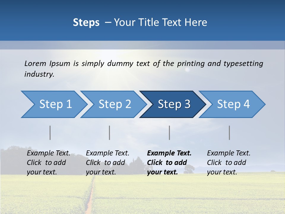 Farm Countryside Plantation PowerPoint Template