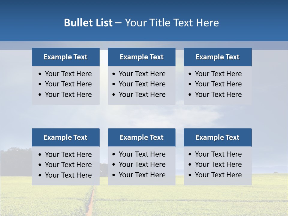 Farm Countryside Plantation PowerPoint Template