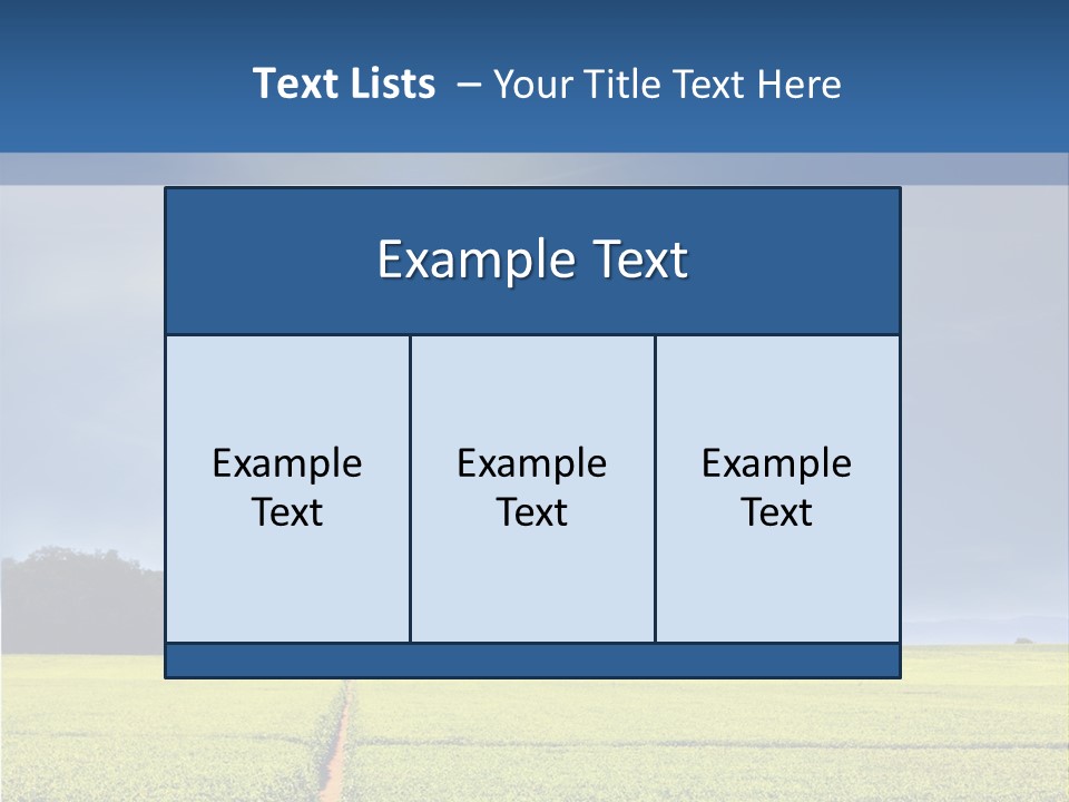 Farm Countryside Plantation PowerPoint Template