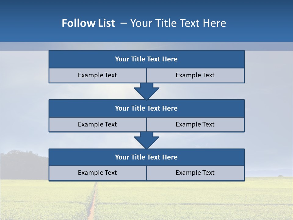 Farm Countryside Plantation PowerPoint Template