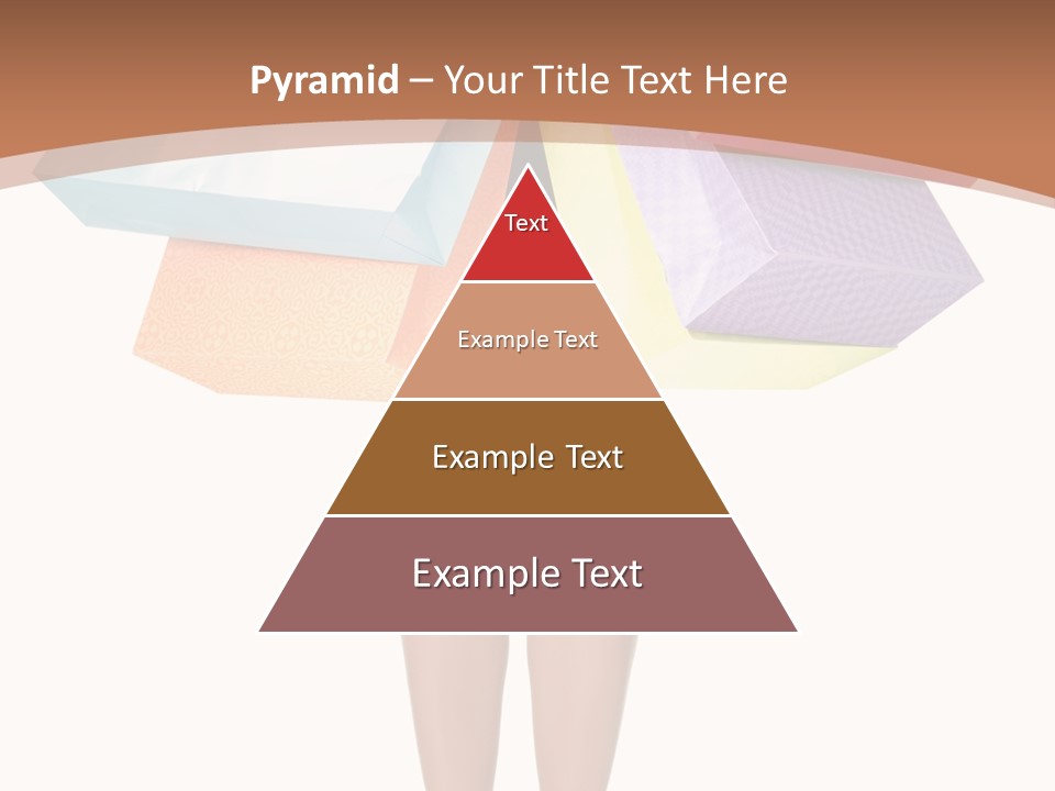 Colorful Female Gesturing PowerPoint Template