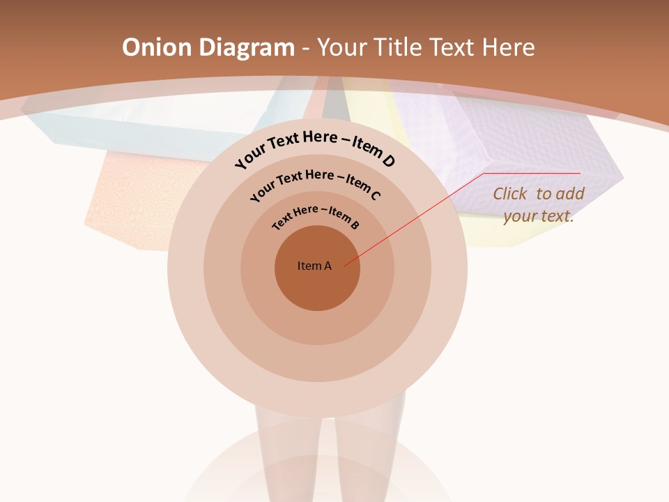 Colorful Female Gesturing PowerPoint Template