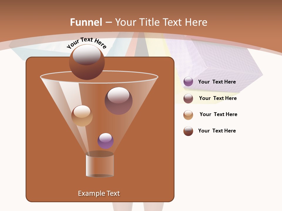 Colorful Female Gesturing PowerPoint Template