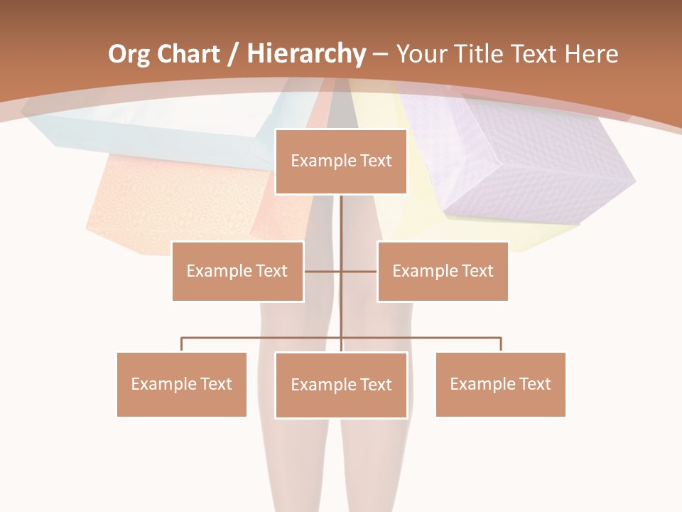 Colorful Female Gesturing PowerPoint Template